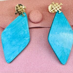 Akola Asha Turquoise Geometric Earrings